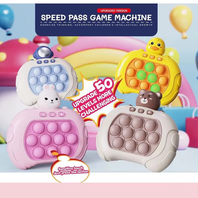 Stress-Busting Bubble Poppin' Fidget Fun Machine: Smash it Quick, Giggle it Loud! Perfect for Kids Who Need a Break from Being Awesome!