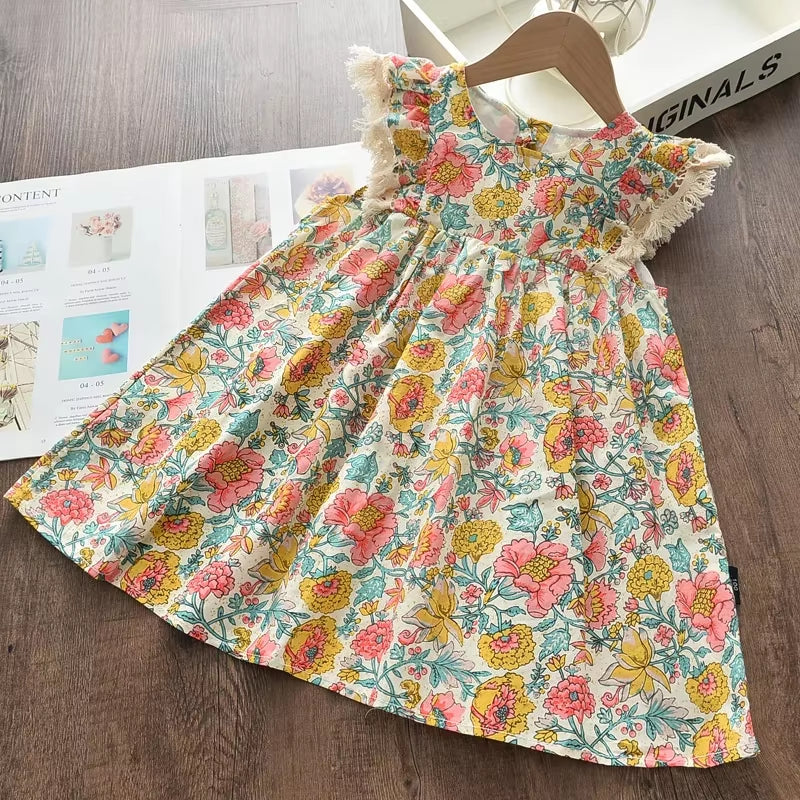 Bear-y Stylish Little Lady Floral Gown: The Ultimate Baby Blossom Costume for Tiny Tots!