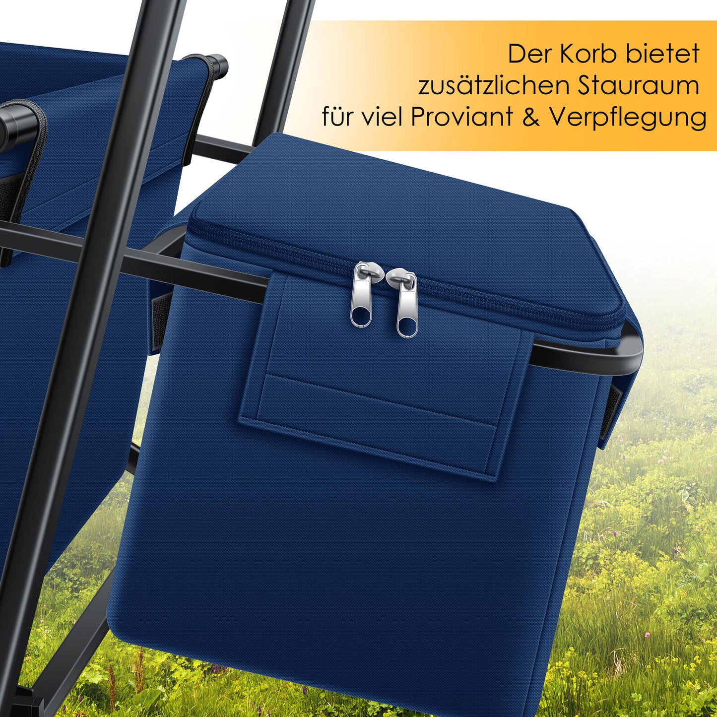 KESSER® Bollerwagen Faltbar Dach Handwagen Klappbar Transportkarre Gerätewagen