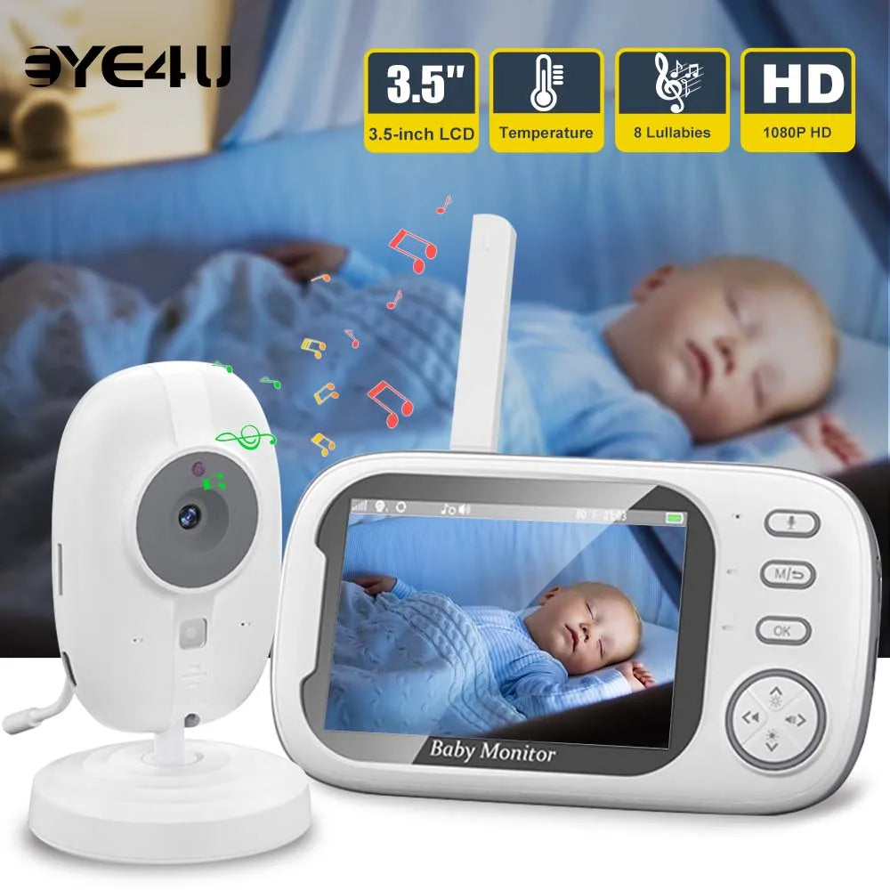 Tiny Tots Telecast: The Naptime Notifier with Night Vision Shenanigans and Temperature Tantrum Tracker!