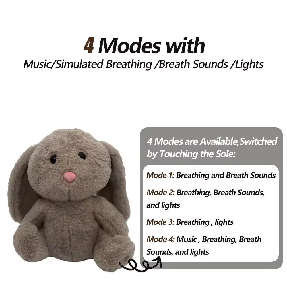 Cuddle Buddy Bear: The Soothing Otter Stuffed Animal That Plays Lullabies and Lights Up — Because Your Baby Deserves a Nightlight and a Personal DJ!