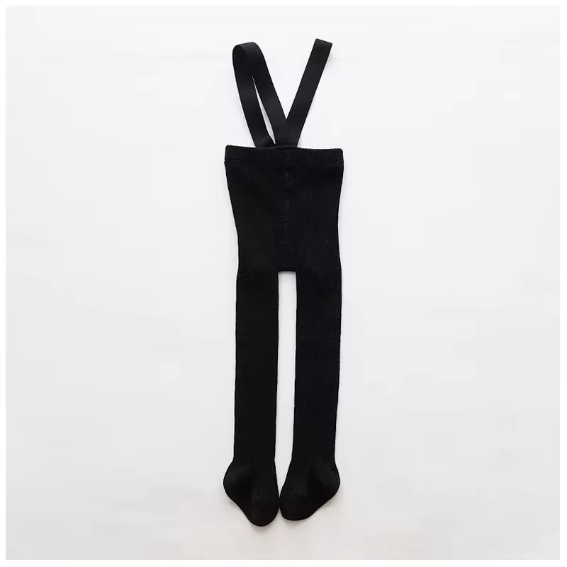 Springy Tights for Tiny Tots: Elastic Adventures in High-Waisted Fashion for Mini-Misfits!