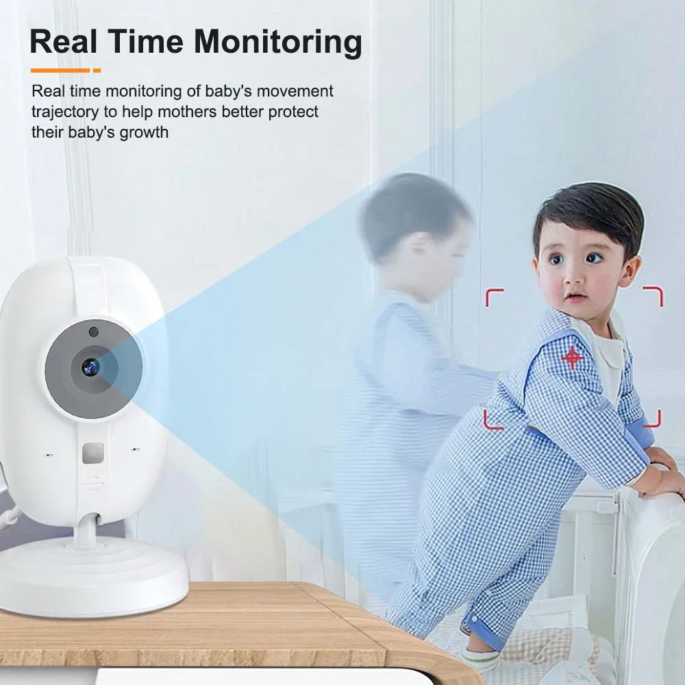 Tiny Tots Telecast: The Naptime Notifier with Night Vision Shenanigans and Temperature Tantrum Tracker!