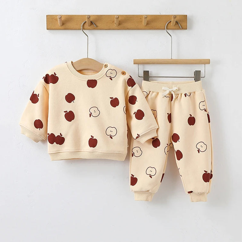 Kinder Kleidung Sets Sweatshirt Tops + Hosen Frühling Kleinkind Jungen Mädchen Kleidung Kinder Trainingsanzug Baby Pyjamas Kinder Jungen Kleidung