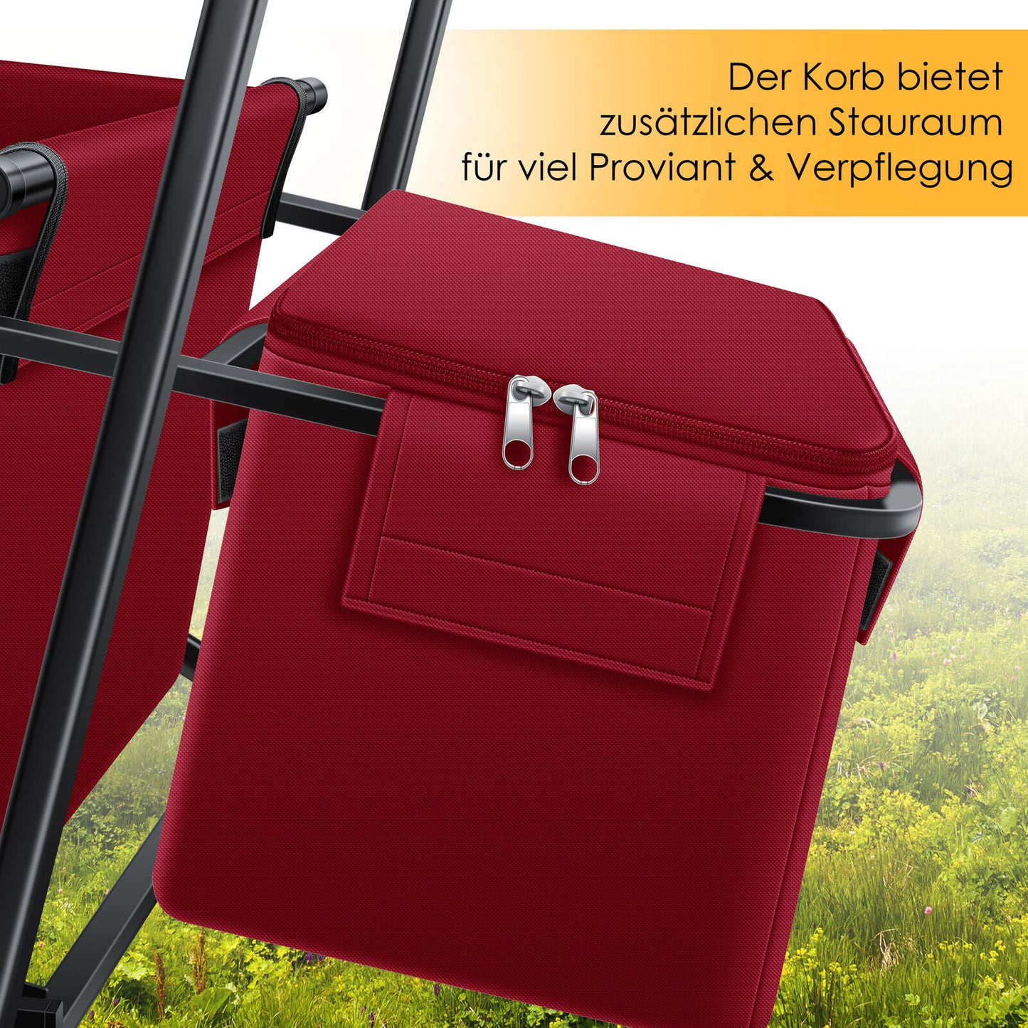 KESSER® Bollerwagen Faltbar Dach Handwagen Klappbar Transportkarre Gerätewagen