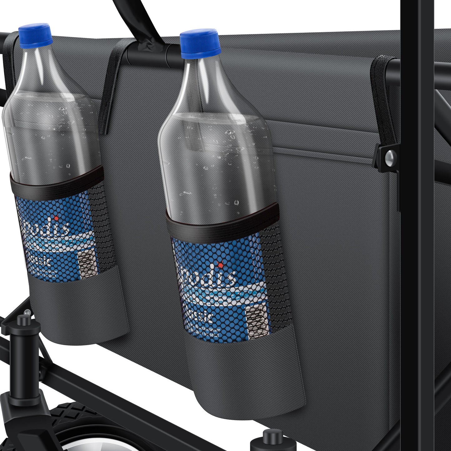 KESSER® Bollerwagen Faltbar Dach Handwagen Klappbar Transportkarre Gerätewagen