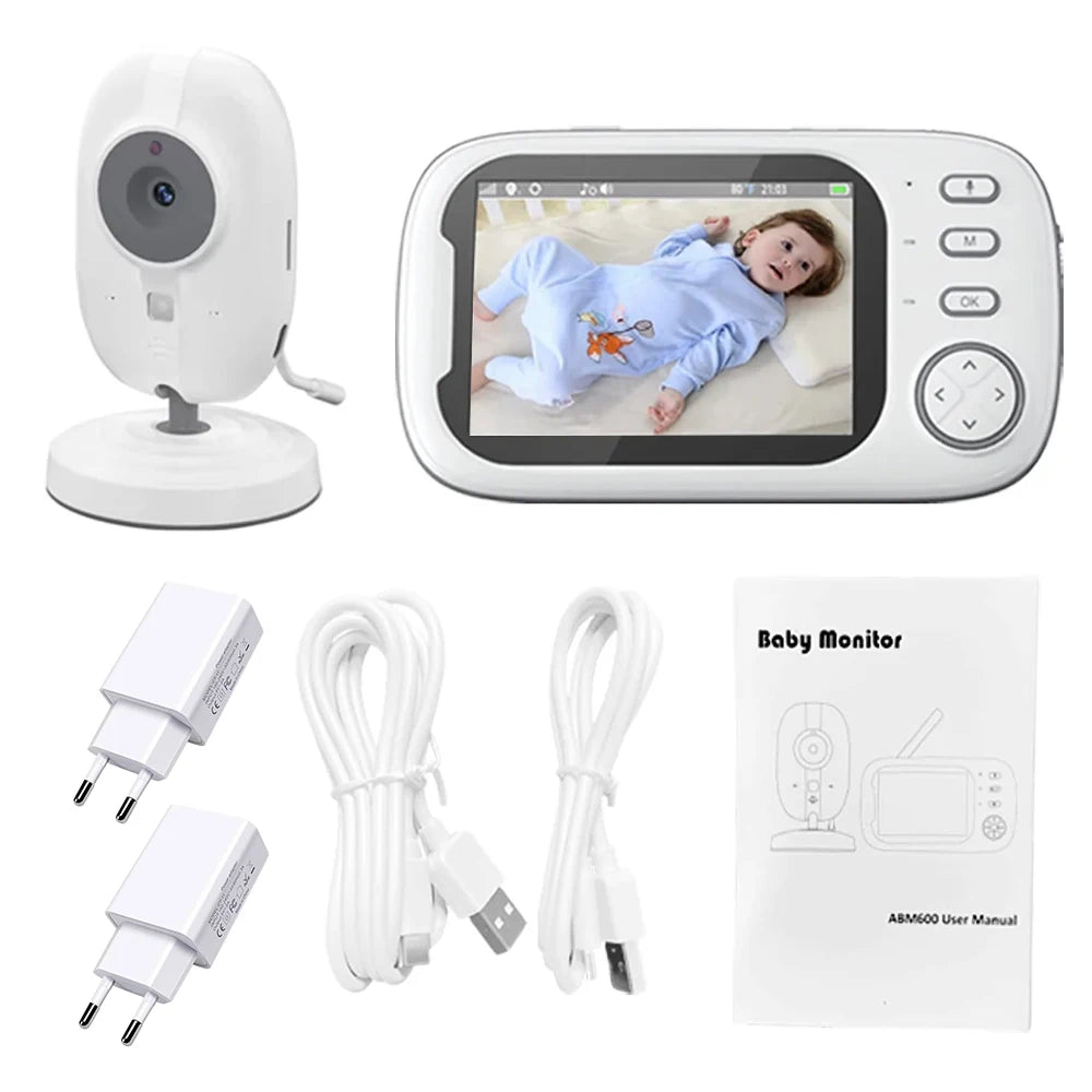 Tiny Tots Telecast: The Naptime Notifier with Night Vision Shenanigans and Temperature Tantrum Tracker!
