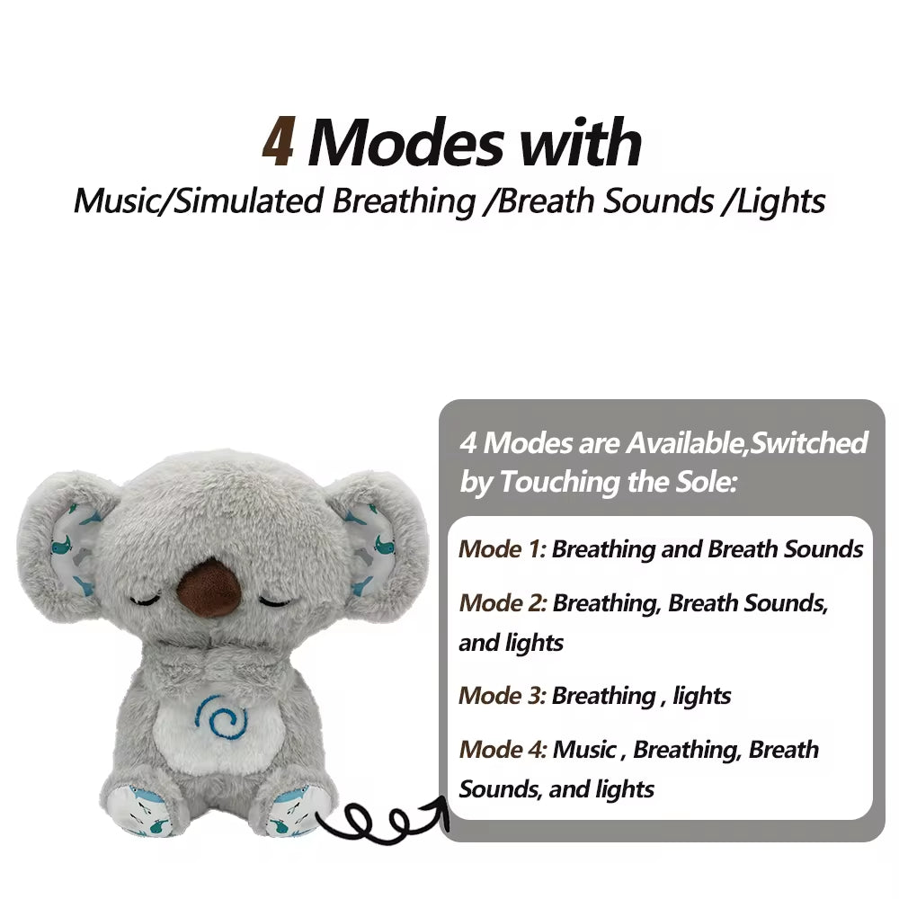 Cuddle Buddy Bear: The Soothing Otter Stuffed Animal That Plays Lullabies and Lights Up — Because Your Baby Deserves a Nightlight and a Personal DJ!