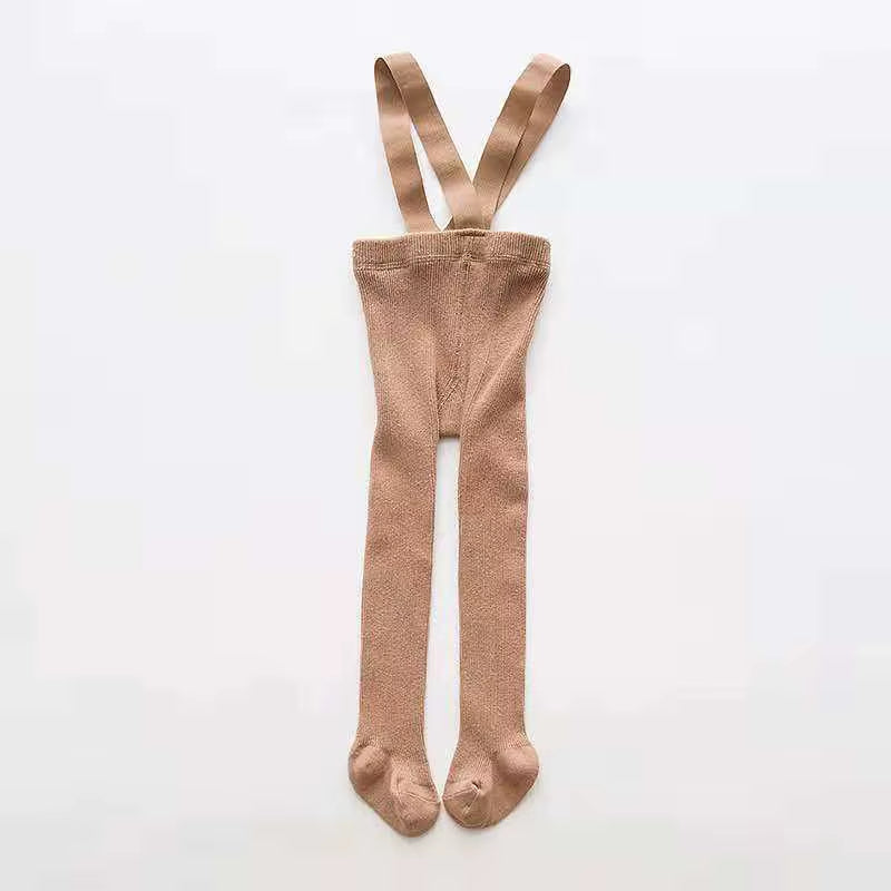 Springy Tights for Tiny Tots: Elastic Adventures in High-Waisted Fashion for Mini-Misfits!