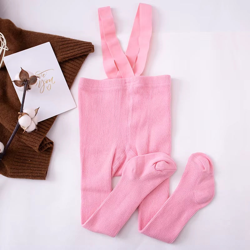 Springy Tights for Tiny Tots: Elastic Adventures in High-Waisted Fashion for Mini-Misfits!