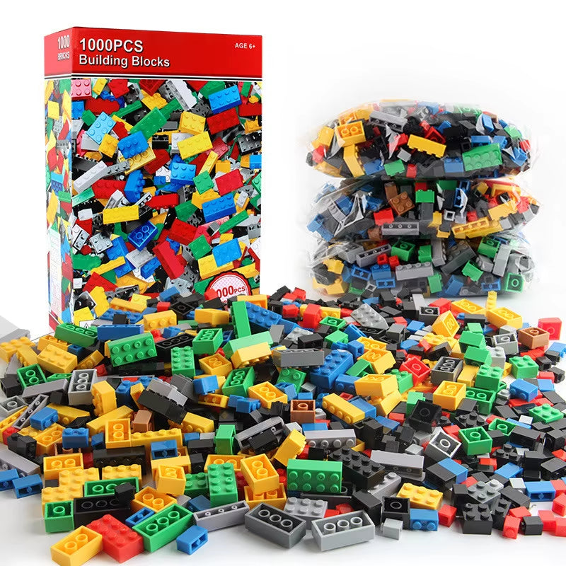 1000 DIY Kreative Bausteine Großset Urban Classic Bausteine Zusammengebautes Geburtstagsgeschenk Lernspielzeug Für Kinder