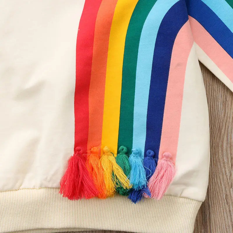 Regenbogen Pulli
