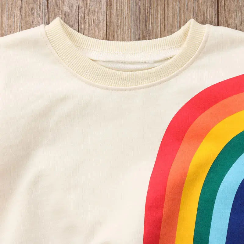 Regenbogen Pulli