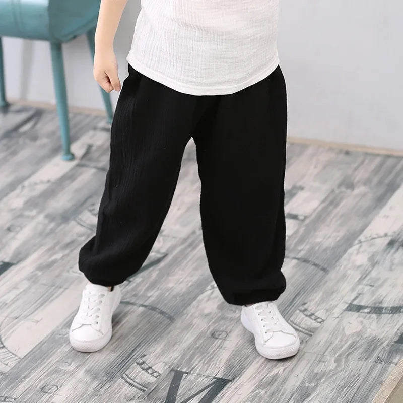 Stylische Leinen Hose in Verschiedenen Farben