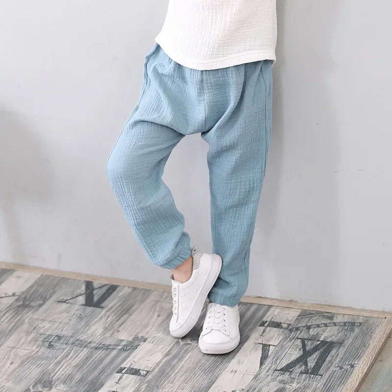 Stylische Leinen Hose in Verschiedenen Farben
