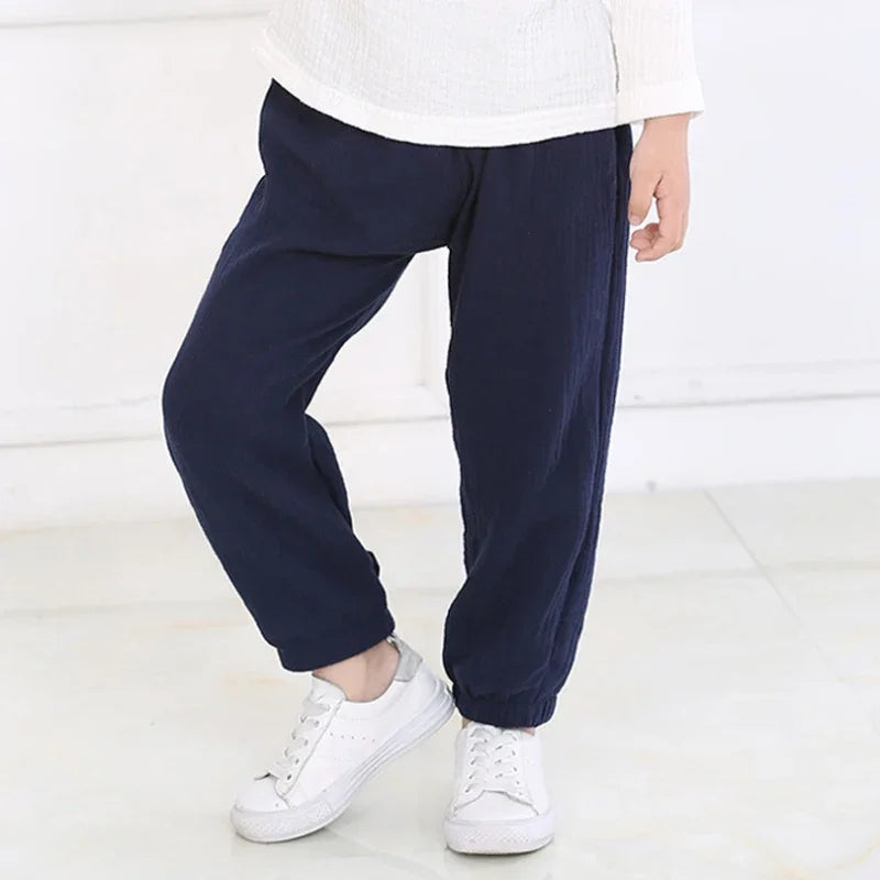 Stylische Leinen Hose in Verschiedenen Farben