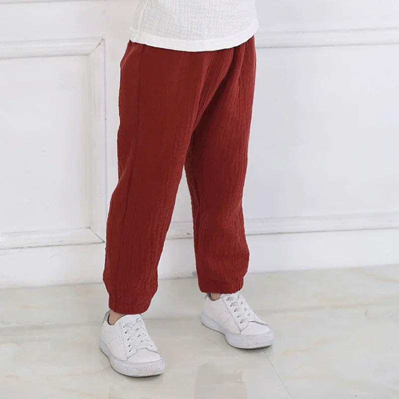 Stylische Leinen Hose in Verschiedenen Farben