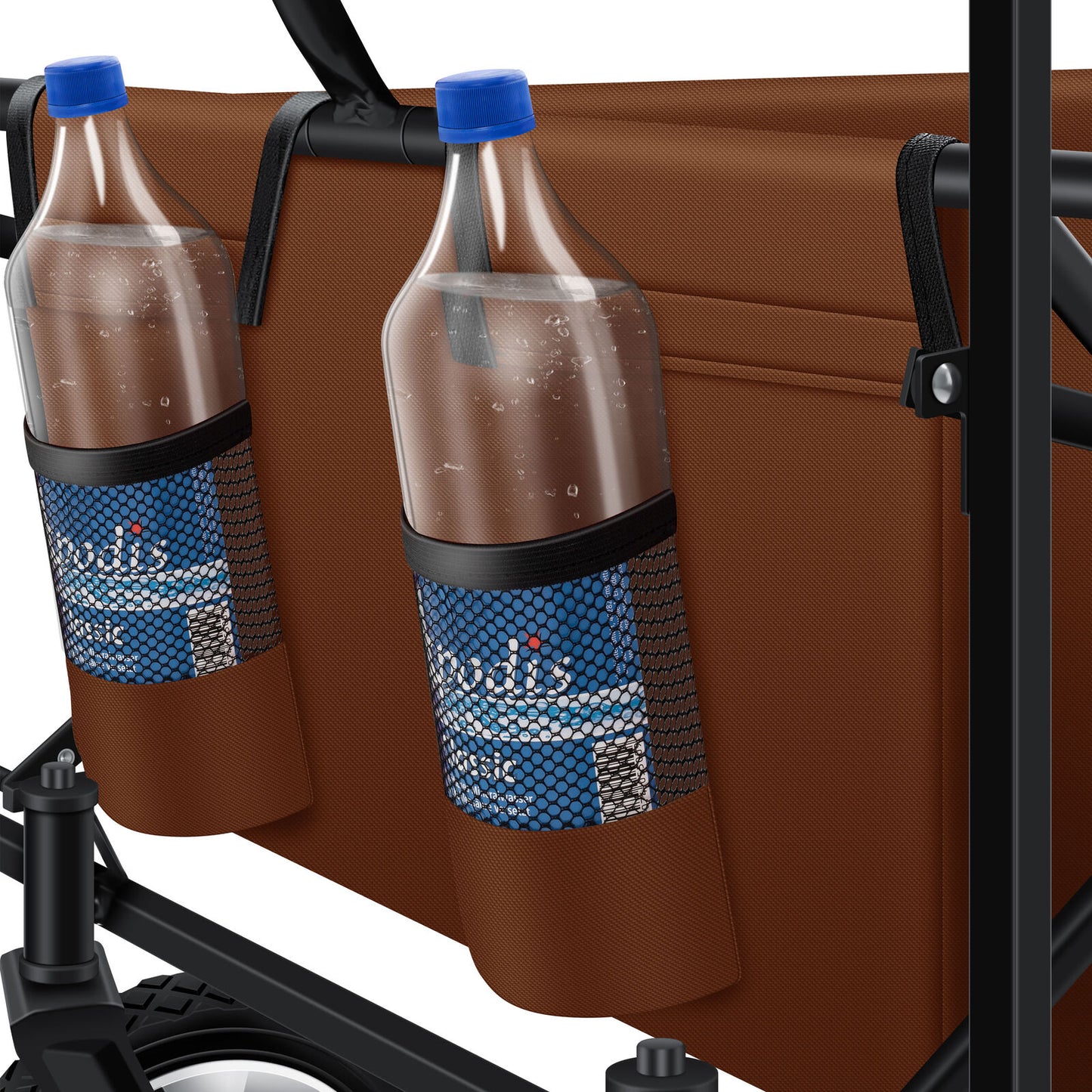 KESSER® Bollerwagen Faltbar Dach Handwagen Klappbar Transportkarre Gerätewagen