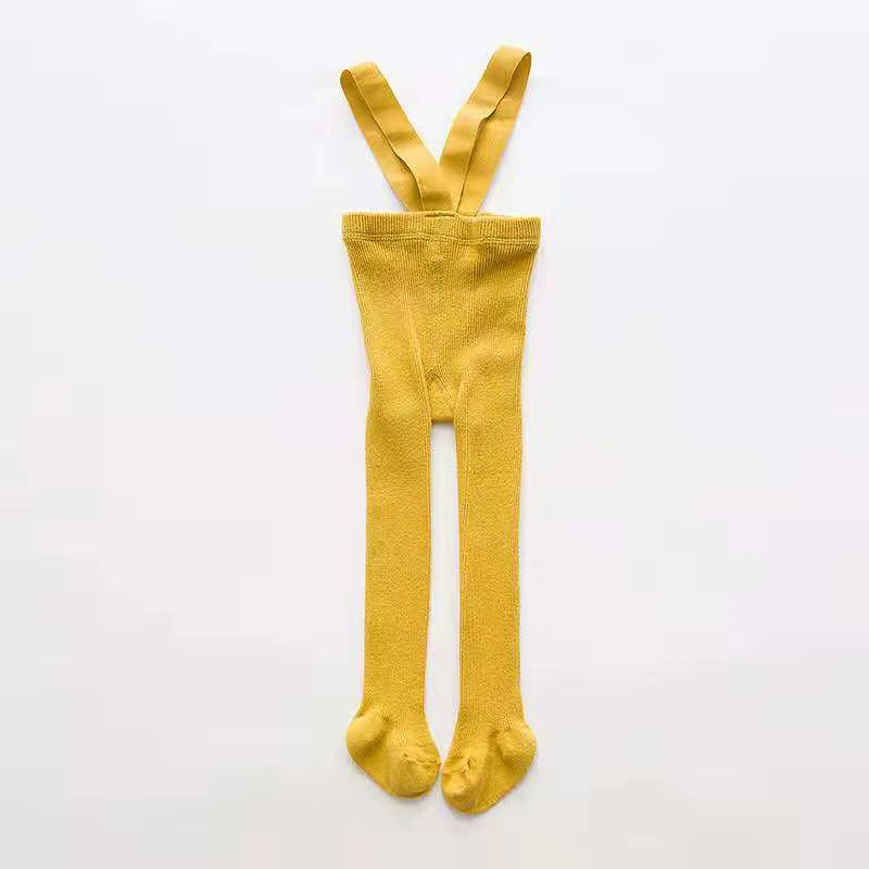 Springy Tights for Tiny Tots: Elastic Adventures in High-Waisted Fashion for Mini-Misfits!