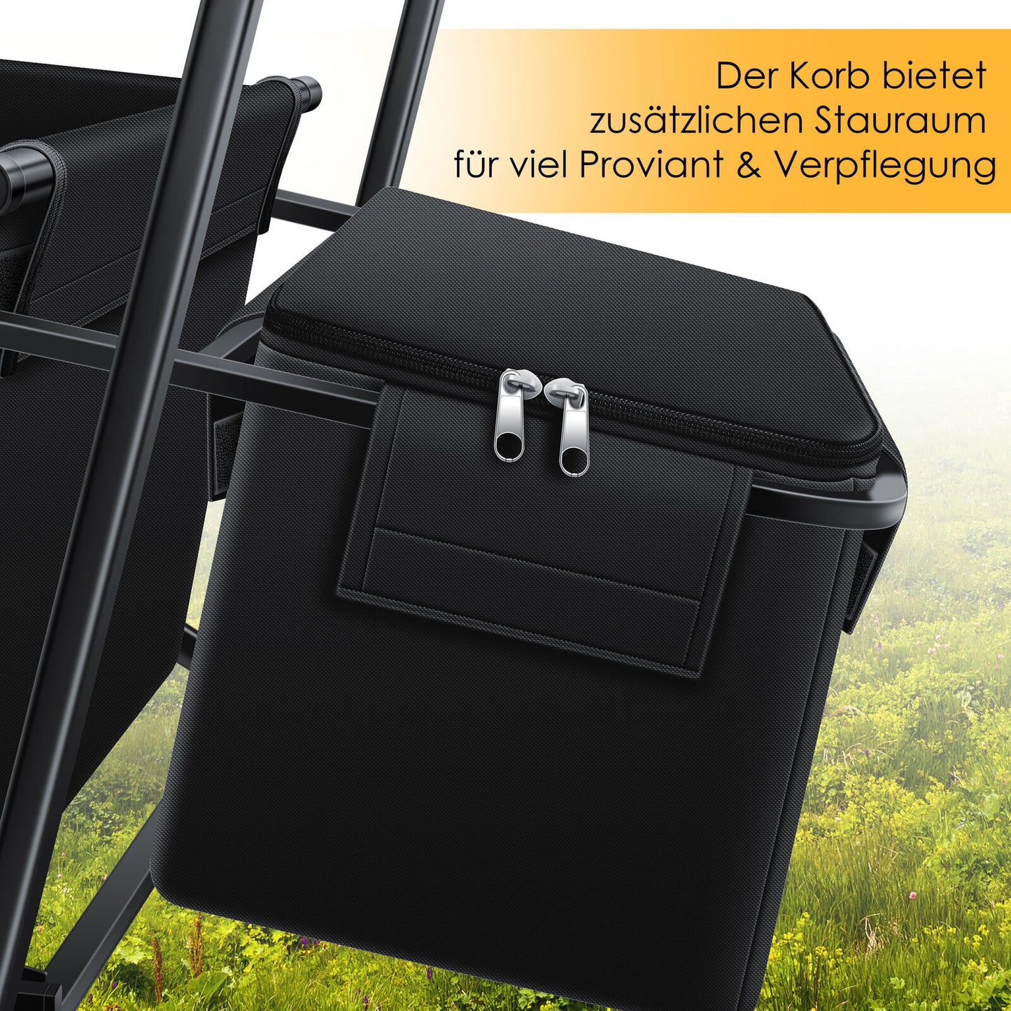 KESSER® Bollerwagen Faltbar Dach Handwagen Klappbar Transportkarre Gerätewagen