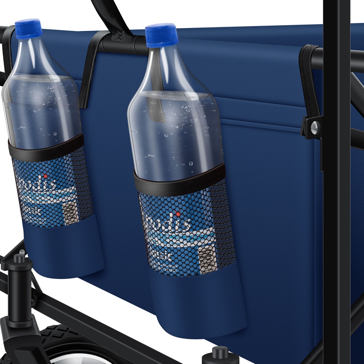 KESSER® Bollerwagen Faltbar Dach Handwagen Klappbar Transportkarre Gerätewagen