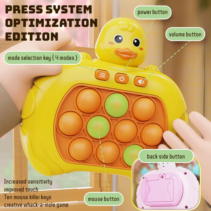 Stress-Busting Bubble Poppin' Fidget Fun Machine: Smash it Quick, Giggle it Loud! Perfect for Kids Who Need a Break from Being Awesome!