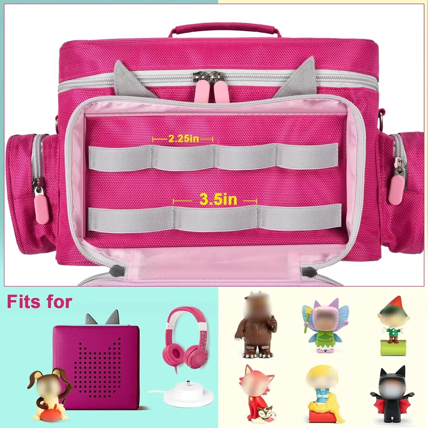 Toniebox’s Stylish Satchel: Because Your Tiny Audio Friends Deserve a Fancy Ride!