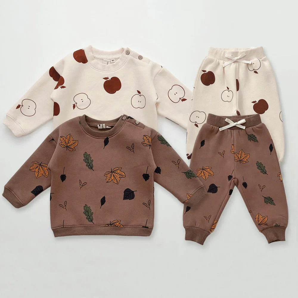 Kinder Kleidung Sets Sweatshirt Tops + Hosen Frühling Kleinkind Jungen Mädchen Kleidung Kinder Trainingsanzug Baby Pyjamas Kinder Jungen Kleidung