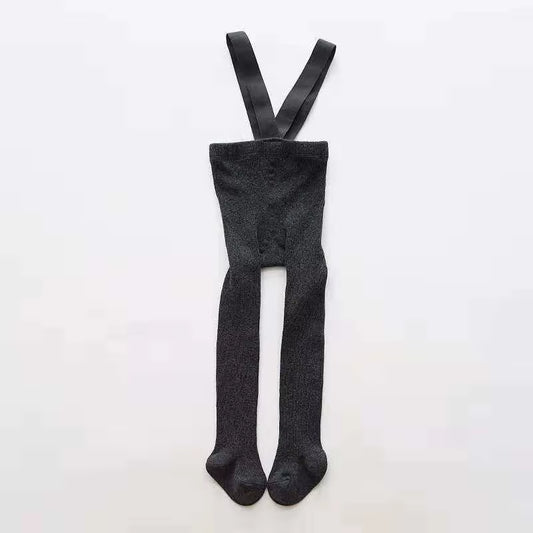Springy Tights for Tiny Tots: Elastic Adventures in High-Waisted Fashion for Mini-Misfits!