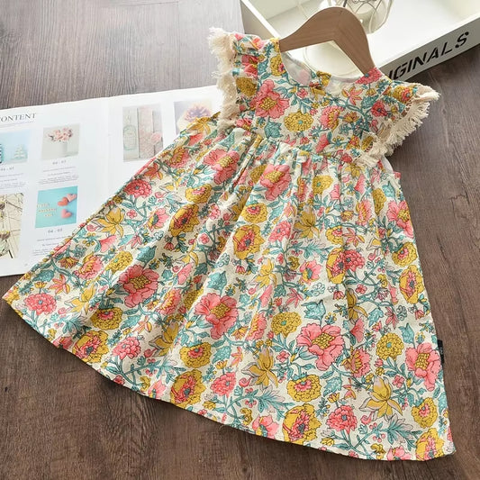 Bear-y Stylish Little Lady Floral Gown: The Ultimate Baby Blossom Costume for Tiny Tots!