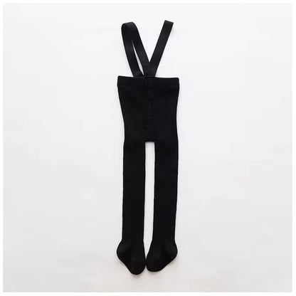 Springy Tights for Tiny Tots: Elastic Adventures in High-Waisted Fashion for Mini-Misfits!
