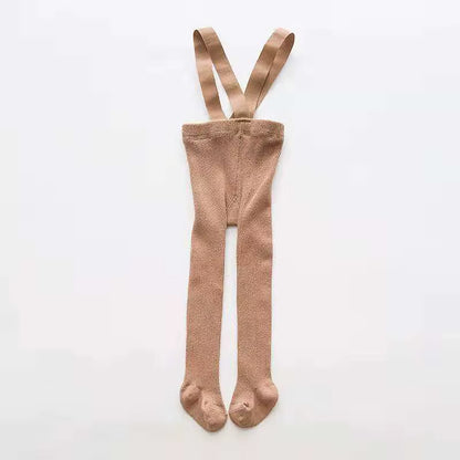 Springy Tights for Tiny Tots: Elastic Adventures in High-Waisted Fashion for Mini-Misfits!