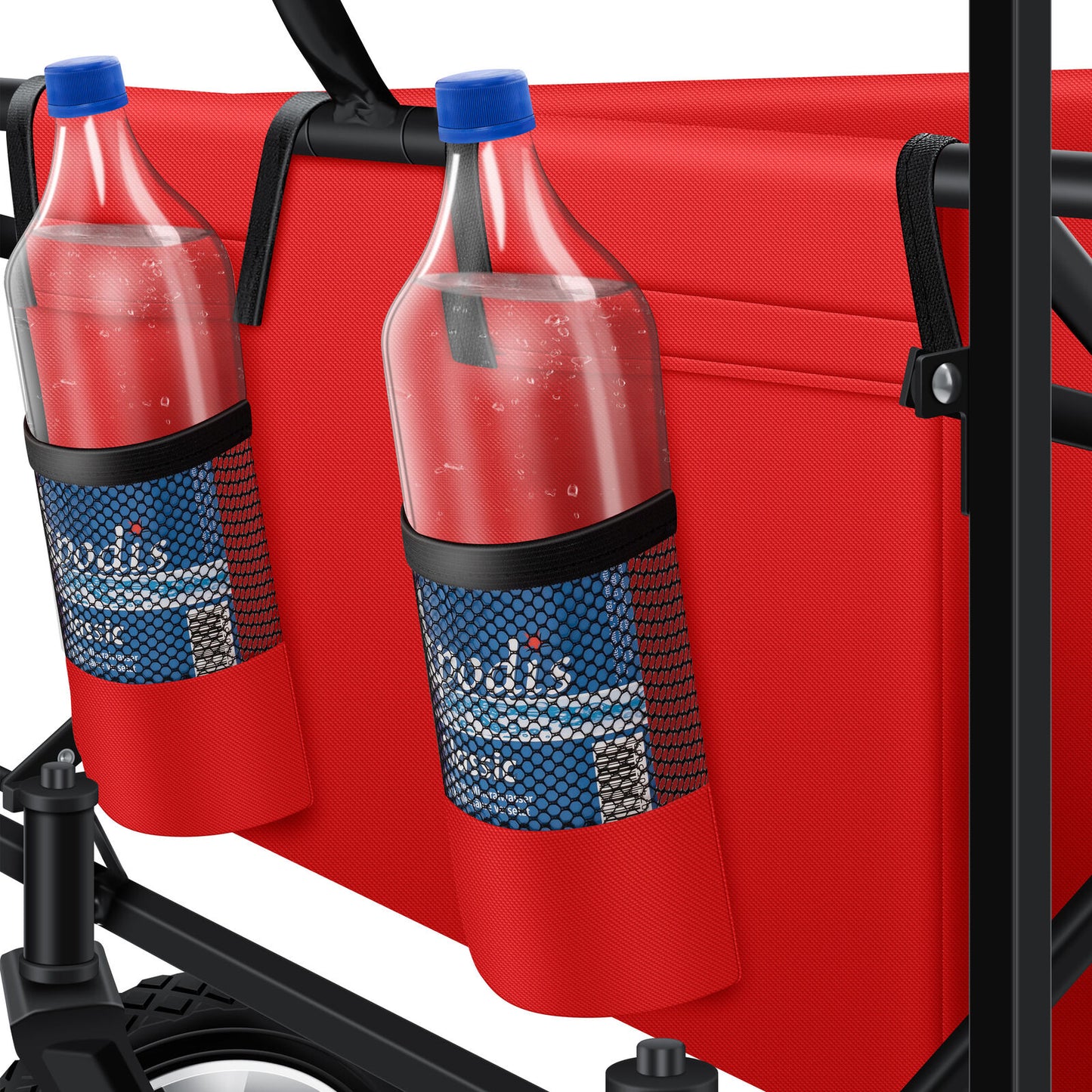 KESSER® Bollerwagen Faltbar Dach Handwagen Klappbar Transportkarre Gerätewagen