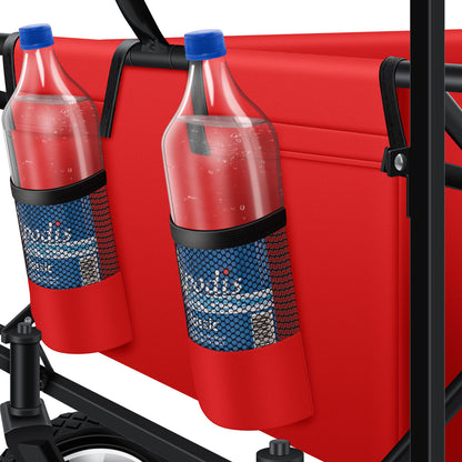 KESSER® Bollerwagen Faltbar Dach Handwagen Klappbar Transportkarre Gerätewagen