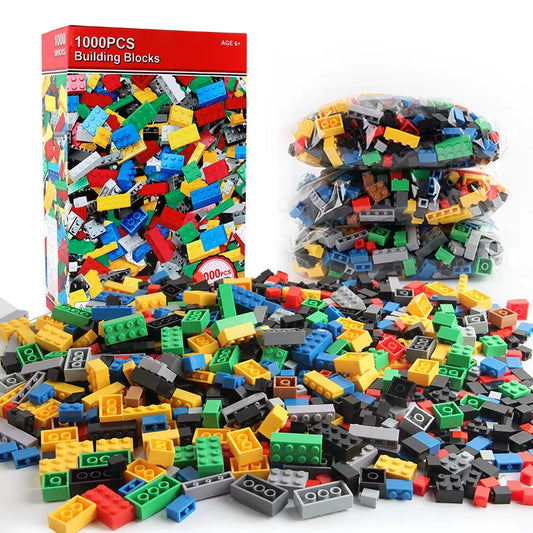 1000 DIY Kreative Bausteine Großset Urban Classic Bausteine Zusammengebautes Geburtstagsgeschenk Lernspielzeug Für Kinder