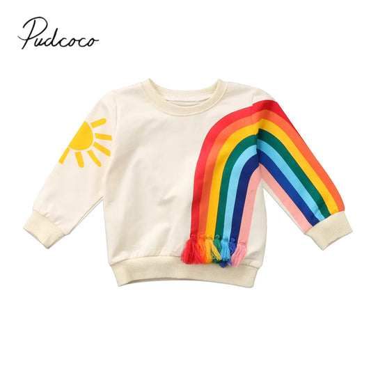 Regenbogen Pulli