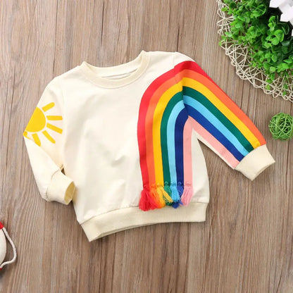 Regenbogen Pulli