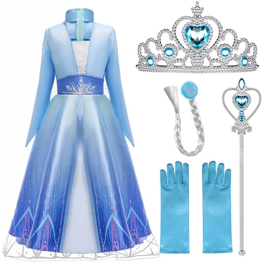 Prinzessinnen Kleider & Sets (Auswahl von Elsa & Anna)