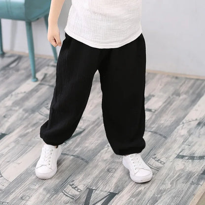 Stylische Leinen Hose in Verschiedenen Farben