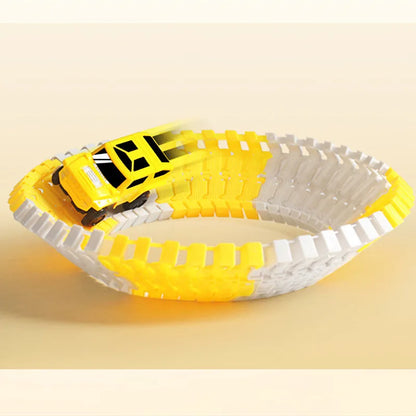 Rail Car Toy Race Car Track