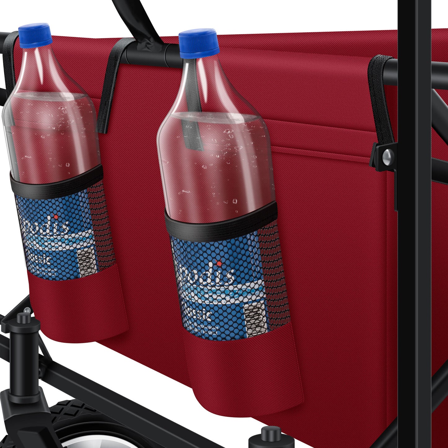 KESSER® Bollerwagen Faltbar Dach Handwagen Klappbar Transportkarre Gerätewagen