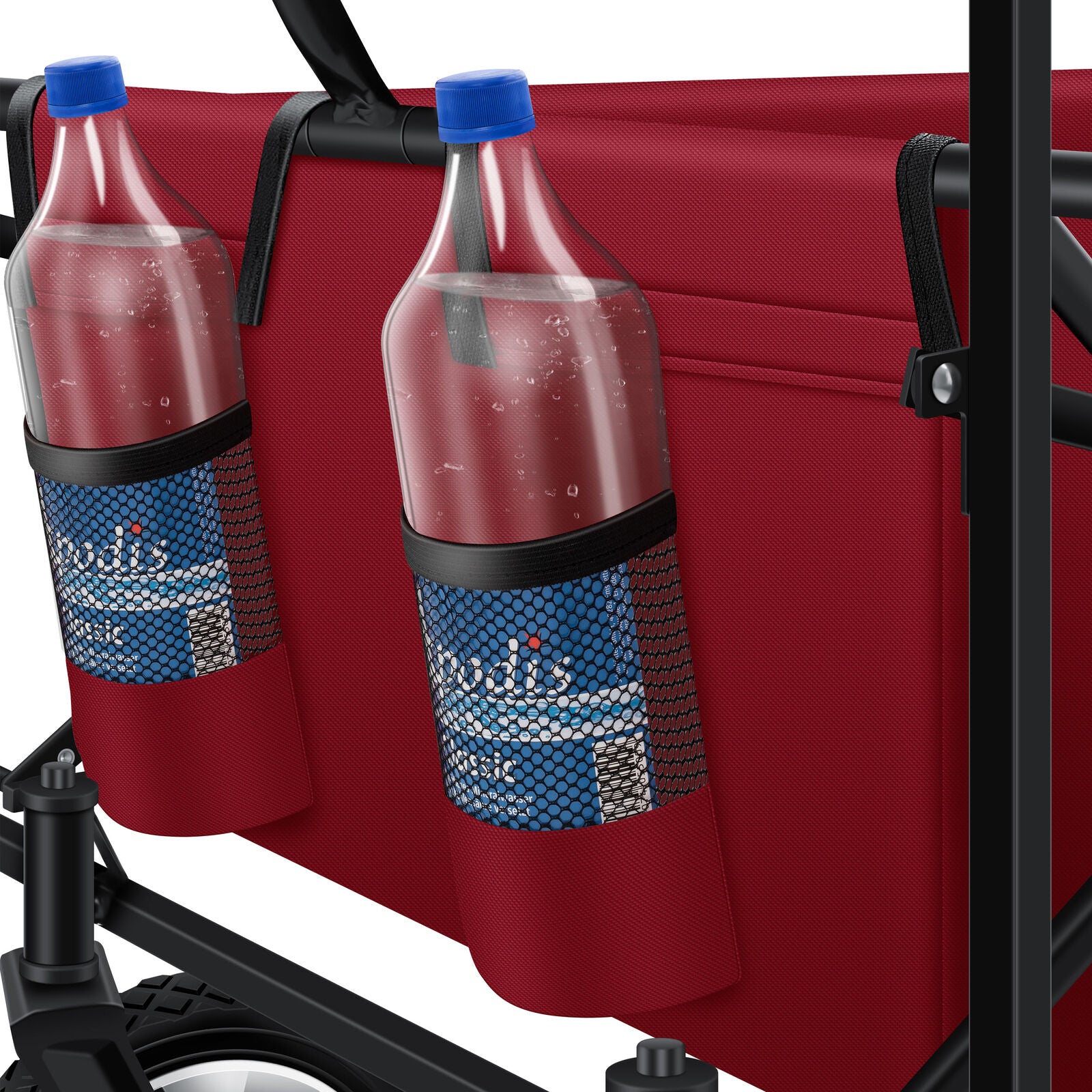 KESSER® Bollerwagen Faltbar Dach Handwagen Klappbar Transportkarre Gerätewagen