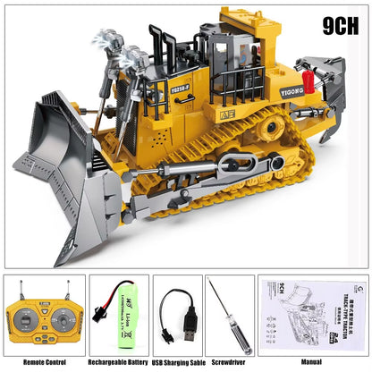 RC Auto Kinder Spielzeug Fernbedienung Auto Spielzeug Für Jungen Funks Teuerung Bagger Muldenkipper Bulldozer Elektroauto Kinderspiel Zeug Geschenk