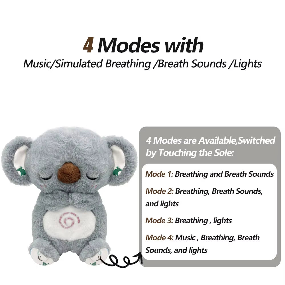 Cuddle Buddy Bear: The Soothing Otter Stuffed Animal That Plays Lullabies and Lights Up — Because Your Baby Deserves a Nightlight and a Personal DJ!