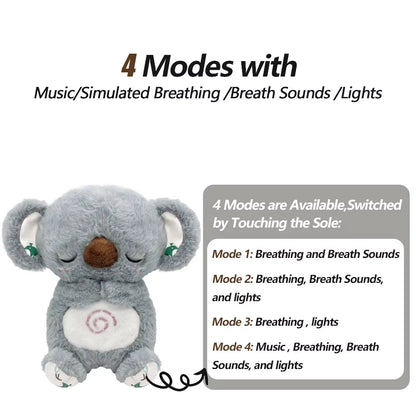 Cuddle Buddy Bear: The Soothing Otter Stuffed Animal That Plays Lullabies and Lights Up — Because Your Baby Deserves a Nightlight and a Personal DJ!